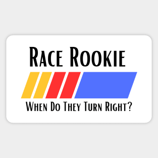 NASCAR Race Rookie Sticker